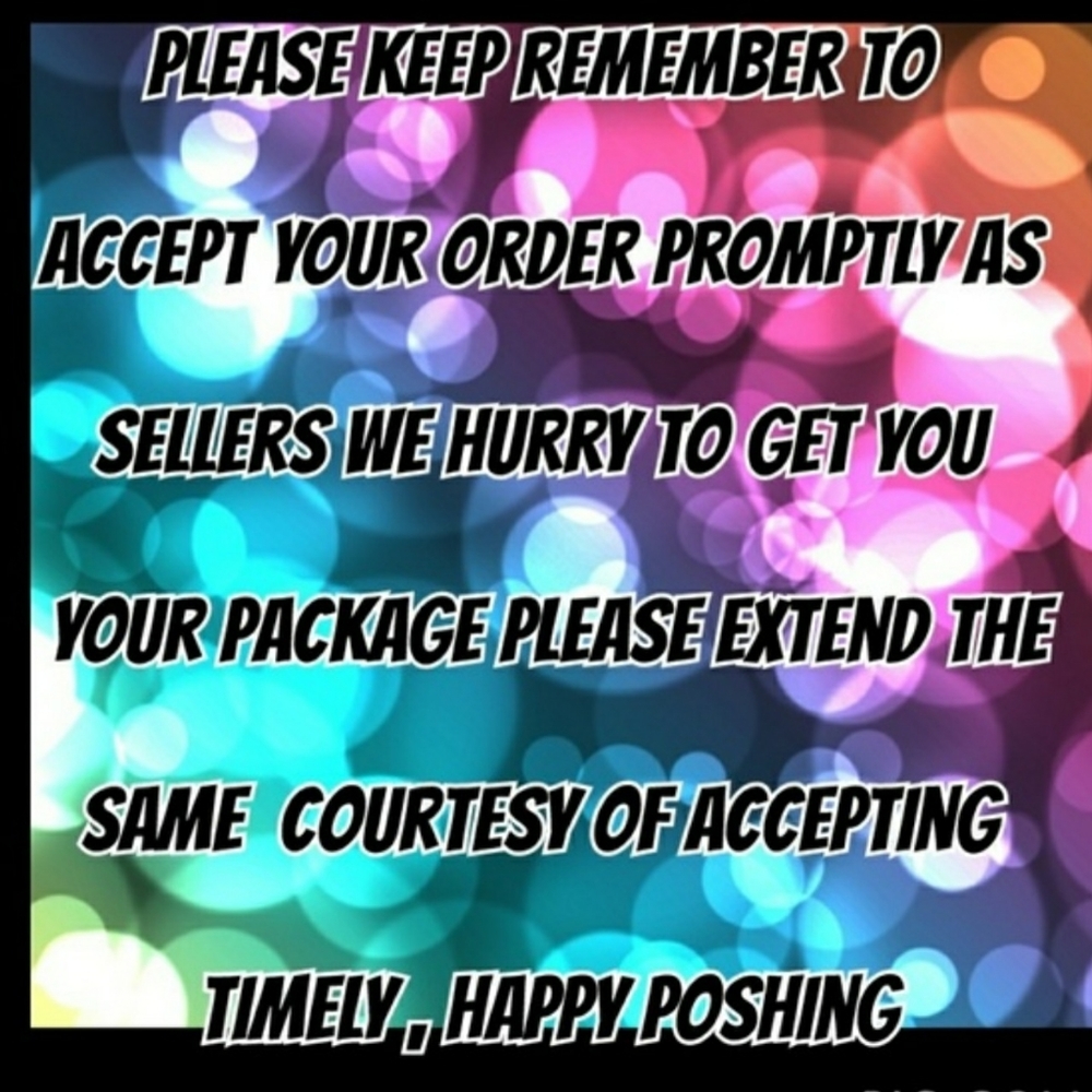 Please accept your orders.